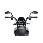 Elektrická motorka Aprilia RX - červená